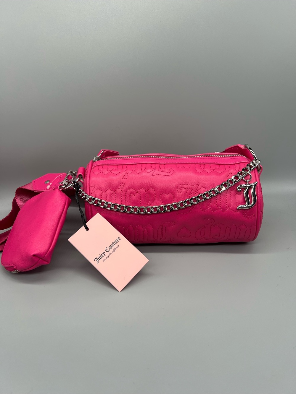 Juicy couture puff roll bag xbody purse